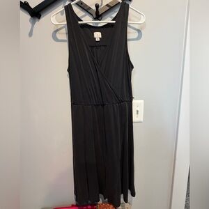 a new day Black Midi Dress